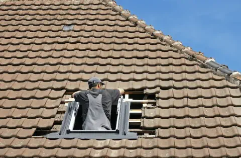 Pose de velux - Clastres
